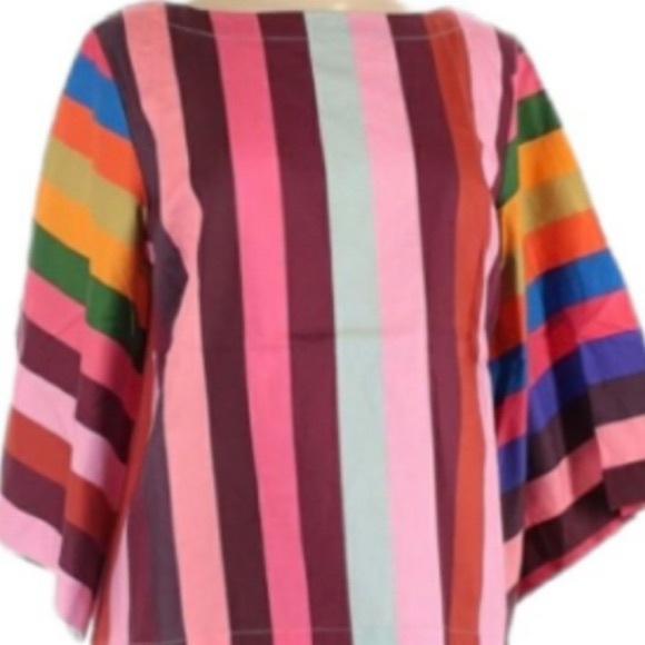 ANTHROPOLOGIE Monika Rainbow Blouse - Picture 2 of 8
